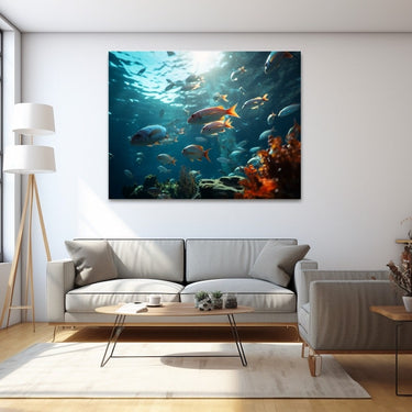 Underwater Sea Creatures Painting